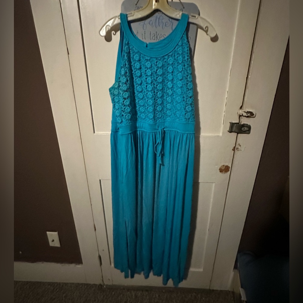 Teal Avenue dress, size 18/20